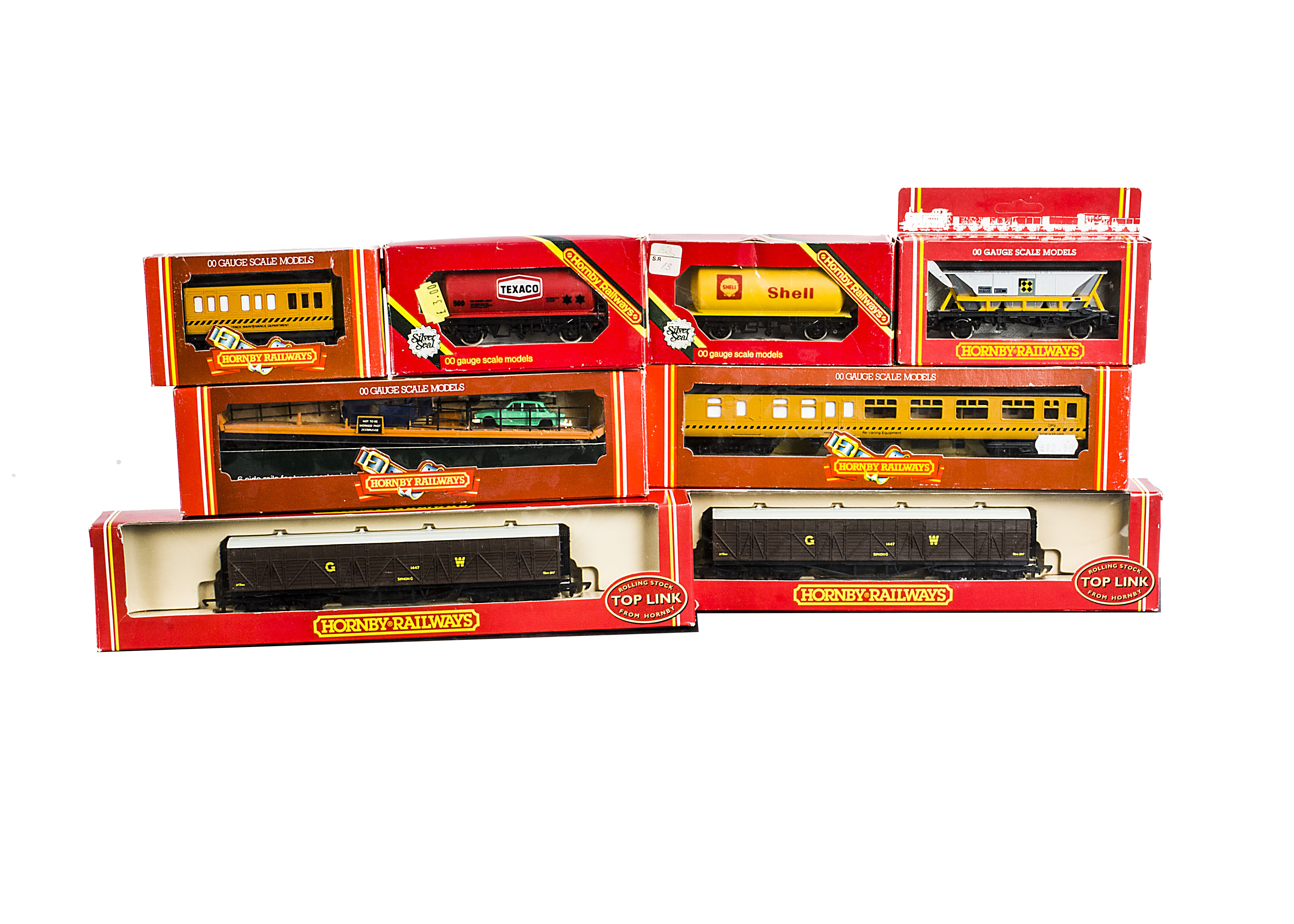 Hornby Margate 00 Gauge Goods Wagons and Similar Rolling Stock, a boxed collection including tank