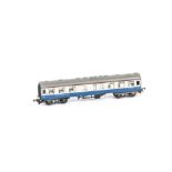 Uncommon Tri-ang TT Gauge BR blue/grey Buffet Coach, unboxed, G-VG, minor paint loss to embossed