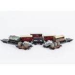 Tri-ang TT Gauge Goods Rolling Stock, including various Open wagons (13), Flat trucks (5), 3-