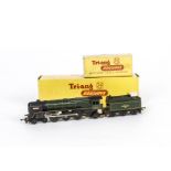 Tri-ang TT Gauge T97 Britannia Class 'Boadicea' Locomotive and Tender, with solid spoked wheels,