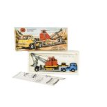 A Corgi Toys Gift Set 27 Machinery Carrier, with Bedford Tractor Unit and Priestman Cub Shovel, in