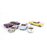 American Cars by Dinky, 215 Ford GT, 175 Cadillac Eldorado, 132 Ford 40 RV, Hong Kong Dinky 57/001