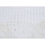 A large collection of 20th Century linen and lace, including doilies, tablecloths, napkins and more,