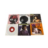 Roberta Flack 7" Singles, approximately seventy-five 7" singles from various countries with titles