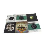 The Beatles, seventeen Beatles 7" Singles and EPs including Magical Mystery Tour (mono), Let It