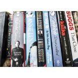 Various Music Books, a variety of hard and paperback books approximately 40 including Annie Lennox