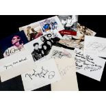 Soul / Funk / Rap Signatures, thirteen signed photographs and cards with artists including Black