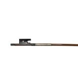 Thibouville-Lamy bow and Violin, Thibouville-Lamy violin bow stamped Sarasate Virtuose C1880, very