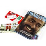 Pavarotti, a signed hardback copy of 'Life with Luciano' by Adua Pavarotti together with a number of