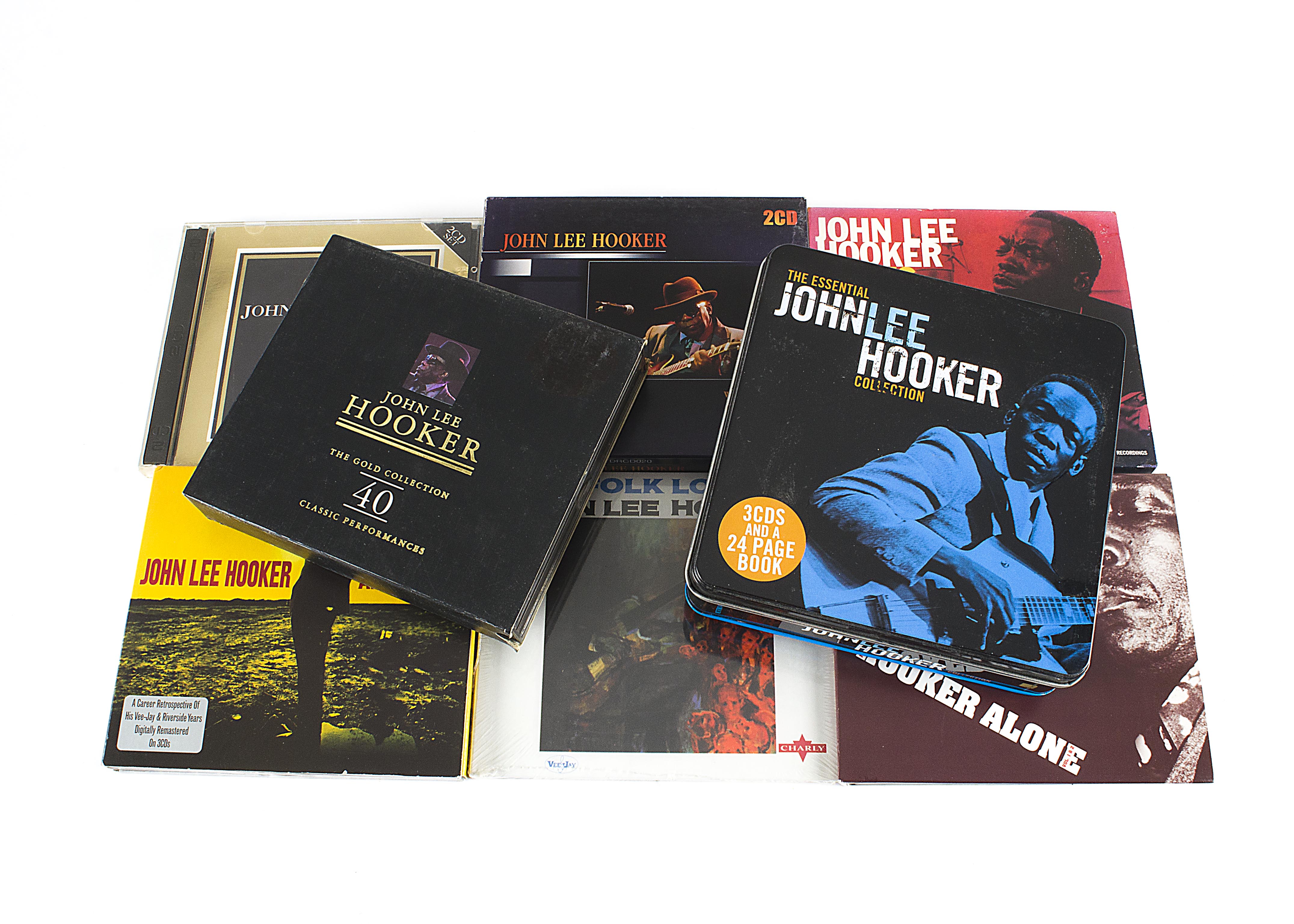 John Lee Hooker CDs / Box Sets, approximately one hundred and twenty CDs including a number of box