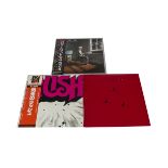 Rush LPs, three Japanese release albums comprising Rush (BT 5162 - EX/EX+), Power Windows (28 3P-679