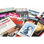Beatles Memorabilia, Large collection of Beatles items including Posters, Sheet Music, Books,