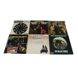 Sixties LPs, seventeen albums with artists including Jimi Hendrix, Small Faces, Rolling Stones,