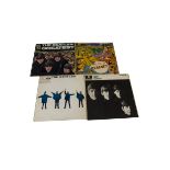 The Beatles LPs, four albums comprising Help (One EMI Box Issue), A Collection of Beatles Oldies (