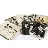 Beatles / Ringo Starr / Wedding Photographs, seven black and white photographs from Ringo's