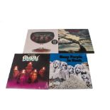 Deep Purple LPs, four recent reissue editions comprising In Rock ( Double - Purple Vinyl - DEEPP 1),