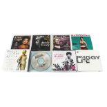 Female Artist CDs, approximately one hundred soft and hard cased CDs mainly featuring Peggy Lee,