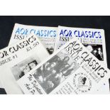 AOR Classics Magazines, sixteen issues complete from Issue 1 to 16 of this short lived definitive