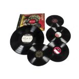 Miscellaneous records, mainly popular and swing, including V discs and a 16-inch Langworth vinyl,