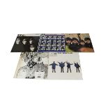 Beatles LPs, five original UK albums comprising Help!, With The Beatles, Revolver, A Hard Days Night