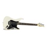 Electric Guitar, Kramer Striker 300ST electric guitar ivory, good condition, with some small wear