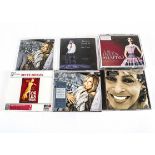 Female Artists CDs, more than two hundred and forty CDs both soft and hard cased and with artists