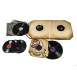 Miscellaneous records, 8-inch and smaller: approximately 240, Eclipse, Radio, Broadcast, The Bell,