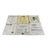 Signed LPs / Liberace, nine albums with the artists' signatures including Liberace, Ruby Murray,