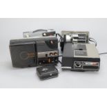 Cine Projetors and Cameras, a Bell & Howell model no 1481 super 8 projector, Cinerex model no 707