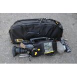 Sony HDW-790 Camera, HD camcorder with Fujinon 7.8-172mm f/1.8 TV lens, lens no 382808, untested,