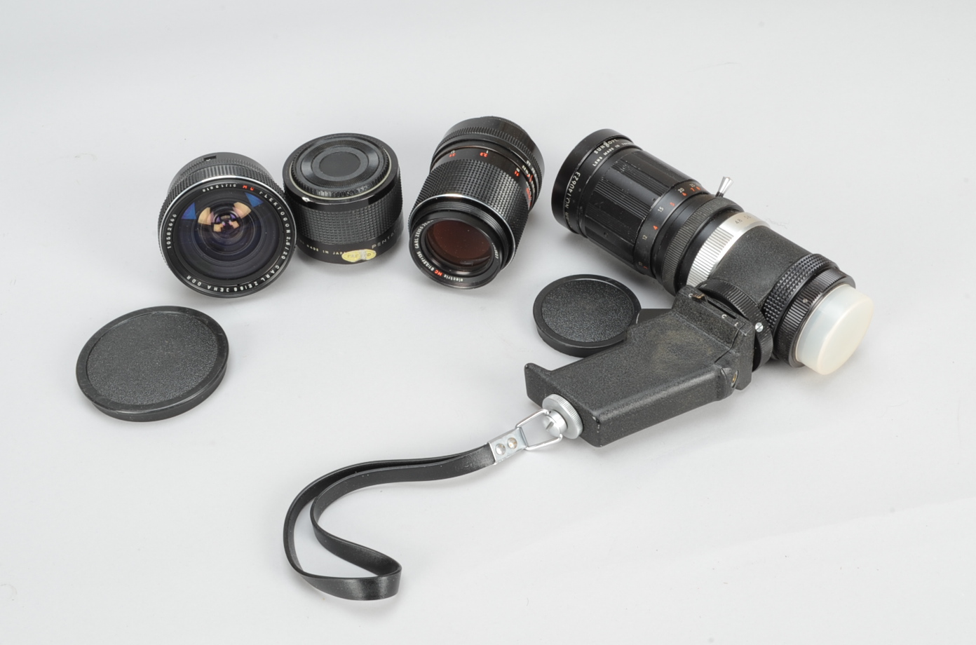 Carl Zeiss Jena M42 Lenses, an Electric MC Flektogon 20mm f/2.8 lens, condition G, an Electric MC