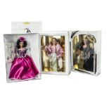 Four Mattel Classique Collection Barbies, Romantic Interlude, Opening Night (box a little squashed),