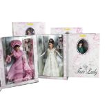 Mattel Barbie Collector’s Edition My Fair Lady, Barbie in four different outfits and Ken as