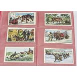 Trade Cards, Barrett & Bassett, a modern ringbinder containing various set to name Animals in the