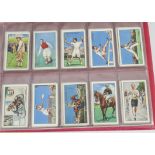 CigaretteCards, Gallaher, a selection of sets, in a modern ringbinder, to name, Champions, Garden