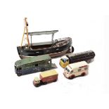 Modern Diecast Vehicles and Marine Models, an unboxed/playworn collection of vintage and modern,