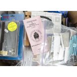 A Collection of Modelling Tools and N Gauge Layout Accessories, tools including Expo electric mini-