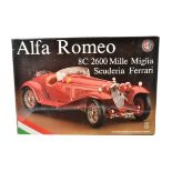 Rivarossi Pocher Alfa Romeo Kit, a boxed and factory sealed 1:8 scale K81 Alfa Romeo 8C 2600 Mille