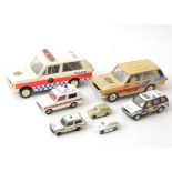 Modern Range Rover Models, boxed models including examples by Matchbox, Burago, Verem, Corgi,