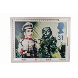 A Daily Mail Limited Edition Royal Mail large 31p Gerry Anderson's Stingray Postage Stamp, depicting