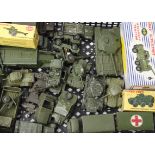 Postwar and Later Military Vehicles, a playworn/unboxed collection of Dinky military models