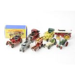 Postwar and Later Playworn and Boxed Diecast Vehicles, a collection of private and commercial