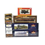 Bachmann Hornby and Mainline 00 Gauge GWR Trains, comprising Bachmann 43xx 2-6-0 no 4377 in BR lined