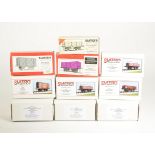Slater's and JL TRT Plastic 0 Gauge Wagon Kits, a boxed group including Slaters 7055 china clay