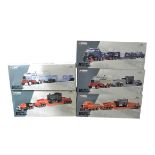 Corgi Heavy Haulage Models, a boxed group of 1:50 scale models, comprising 31007 Diamond T Ballast