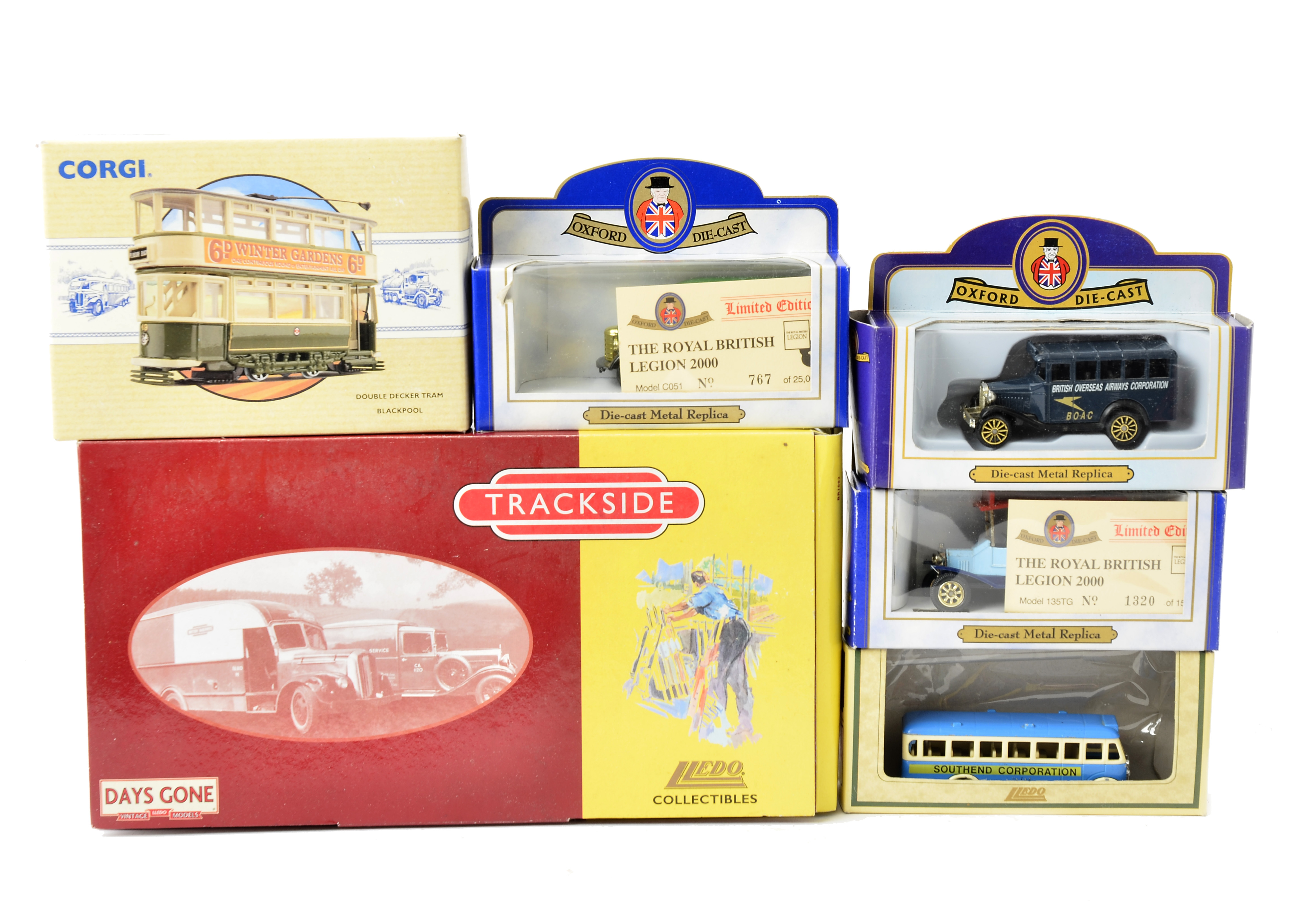 Boxed Modern Diecast Vehicles, 1:43 and similar scale mostly vintage commercial and private