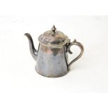 A Silver-plated British Railways (Eastern Region) Tea or Coffee pot, approx 5½" high overall,