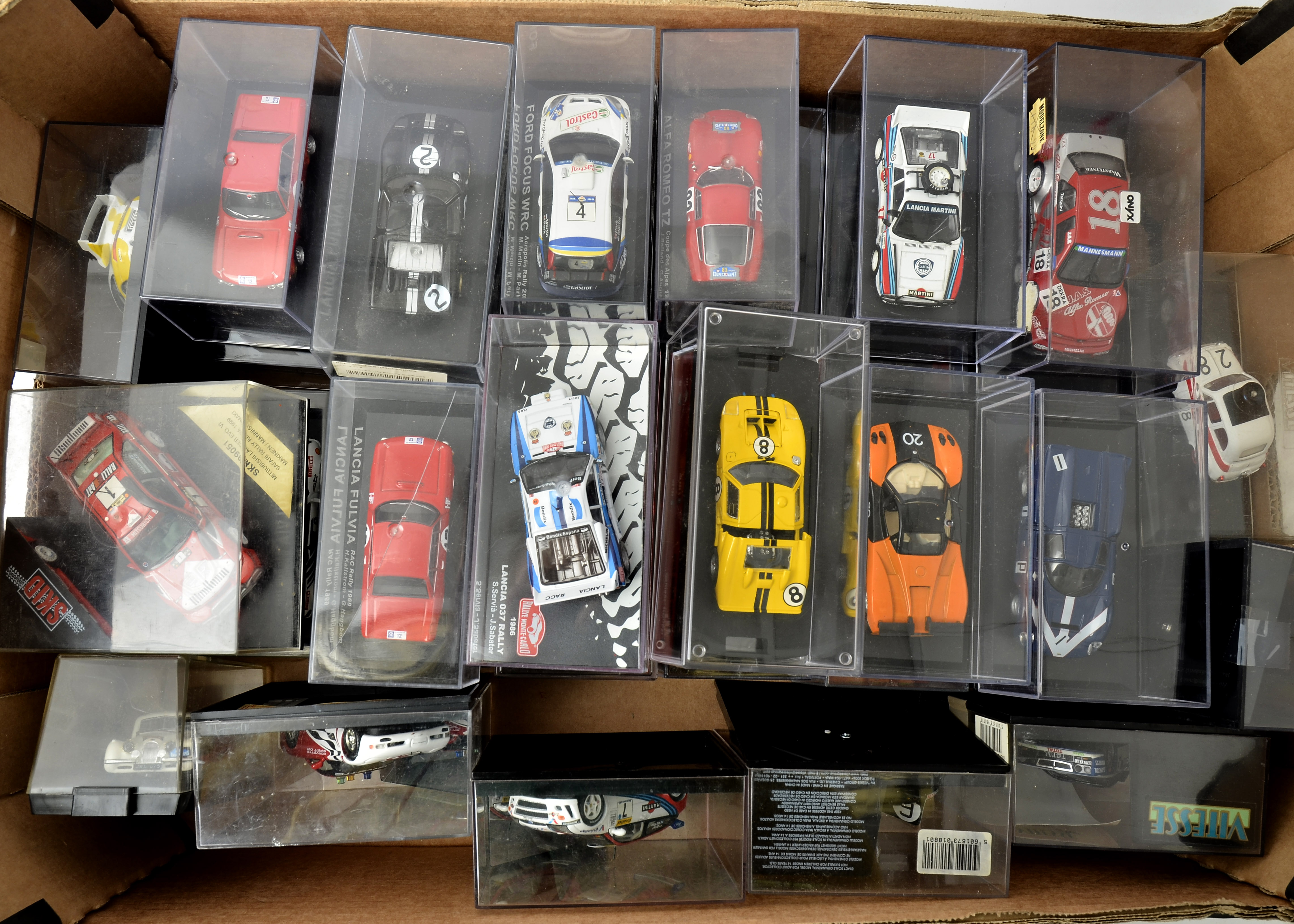 Cased Modern Competition Vehicles, a group of 1:43 scale vintage and modern competition models all - Image 2 of 2