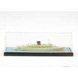 A well made 100 feet-1 inch Waterline Model of R M S 'Caronia', made in style of Bassett -Lowke