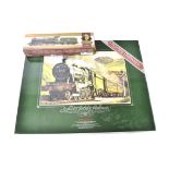 A Hornby 00 Gauge R687 Silver Jubilee Pullman Set and R2822 Locomotive, the boxed set including '